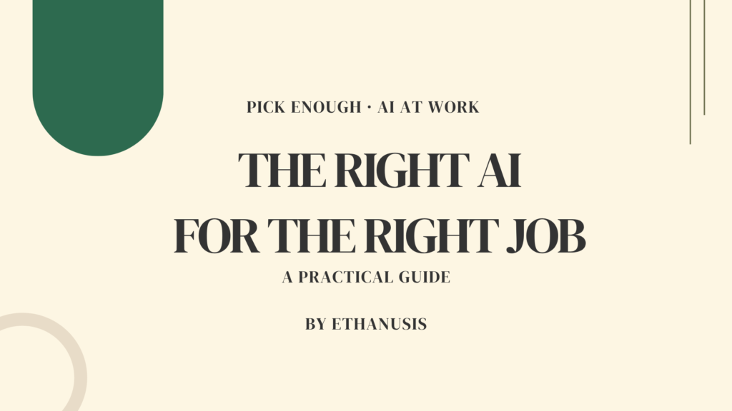 best AI tool for every task