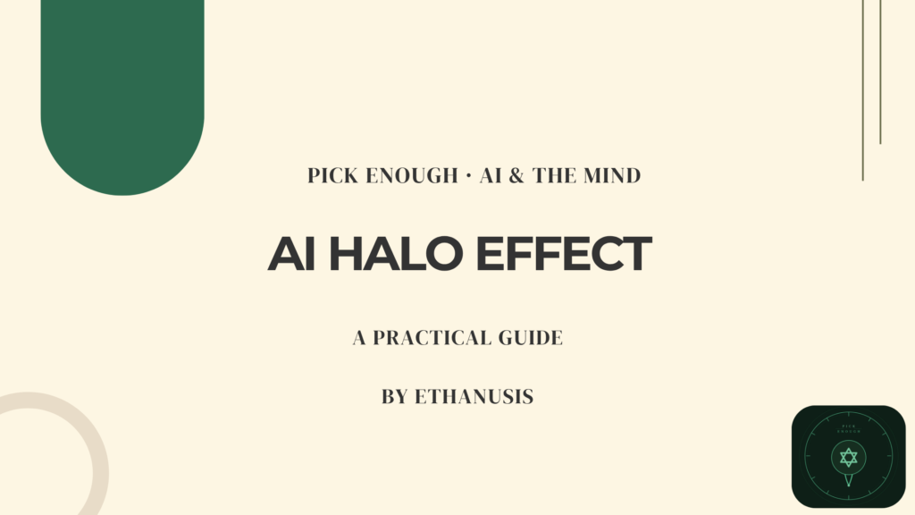 AI halo effect psychology confident wrong answers